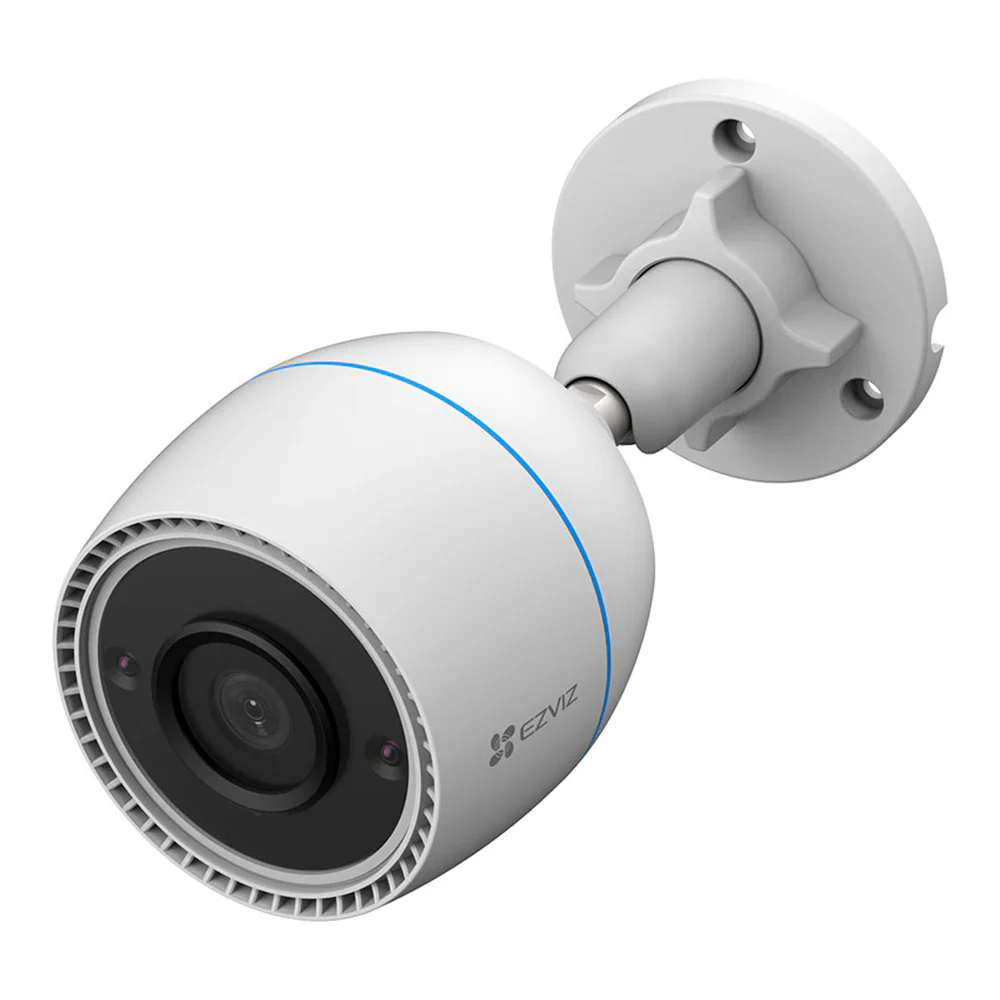 EZVIZ H3c - Cámara Exterior 1080p WiFi con Visión Nocturna a Color y Detección IA