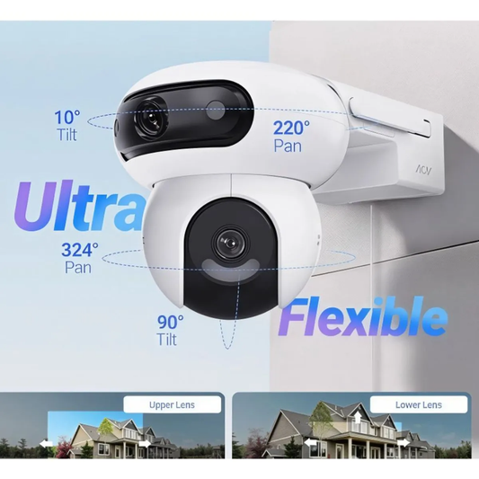 EZVIZ HB90 Dual 2K+ detección de personas y vehículos con IA