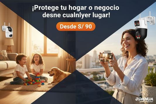 Protege tu hogar o negocio desde cualquier lugar con cámaras Dahua WiFi - Todoezviz Peru