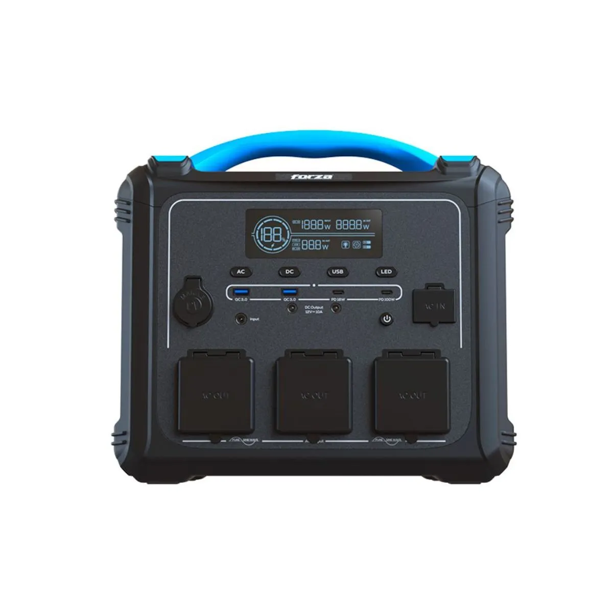 Generador Forza Titan vista frontal