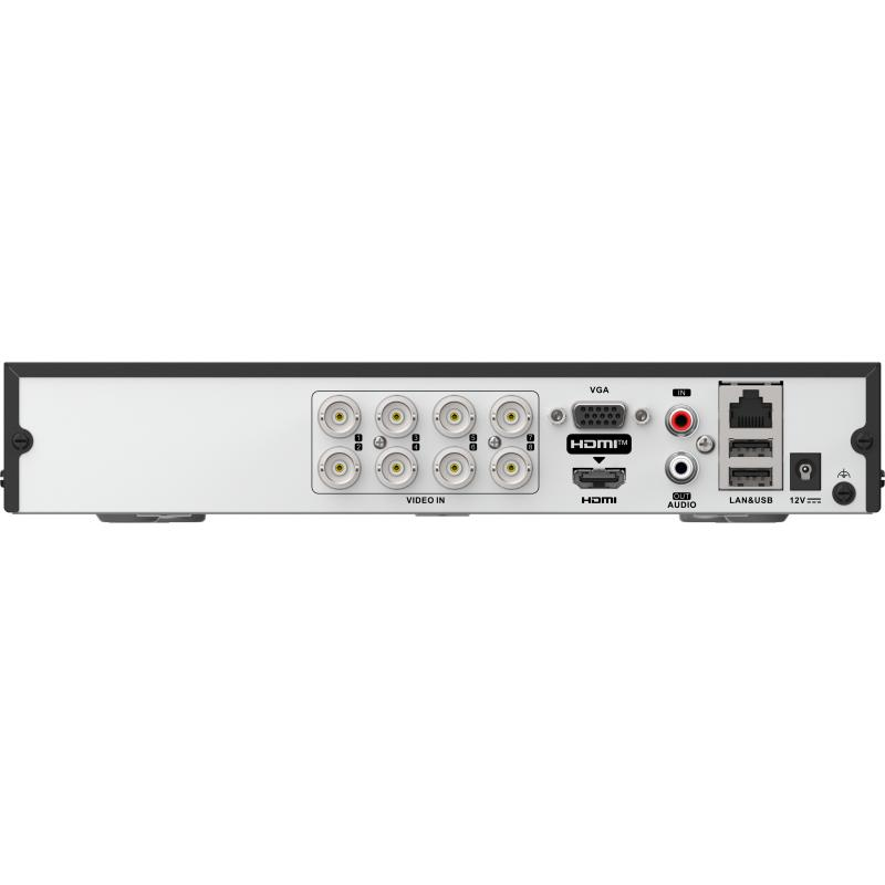 DVR Lite 8 Canales 1U H.265 1080p Hikvision DS-7208HGHI-M1/T