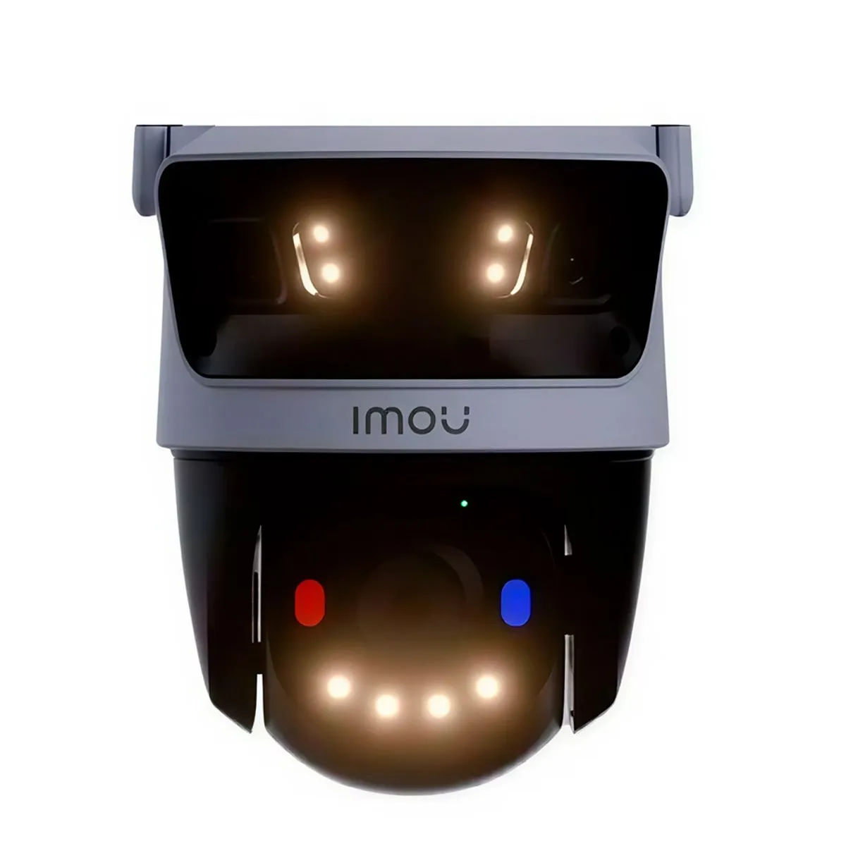 Cámara IP Imou Cruiser Triple 11MP, 2 lentes fijos 3MP y 1 PT 5MP, giro 355°, inclinación 90°, Wi-Fi, luces disuasorias