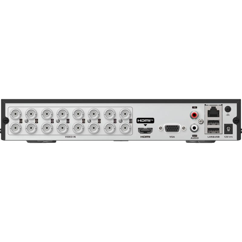 DVR Lite 16 Canales 1080p 1U H.265 Hikvision DS-7216HGHI-M1/T