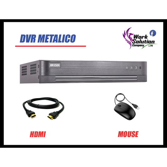 Kit 7 Hikvision HD 720p + Disco 1TB Oferta P2P HDMI