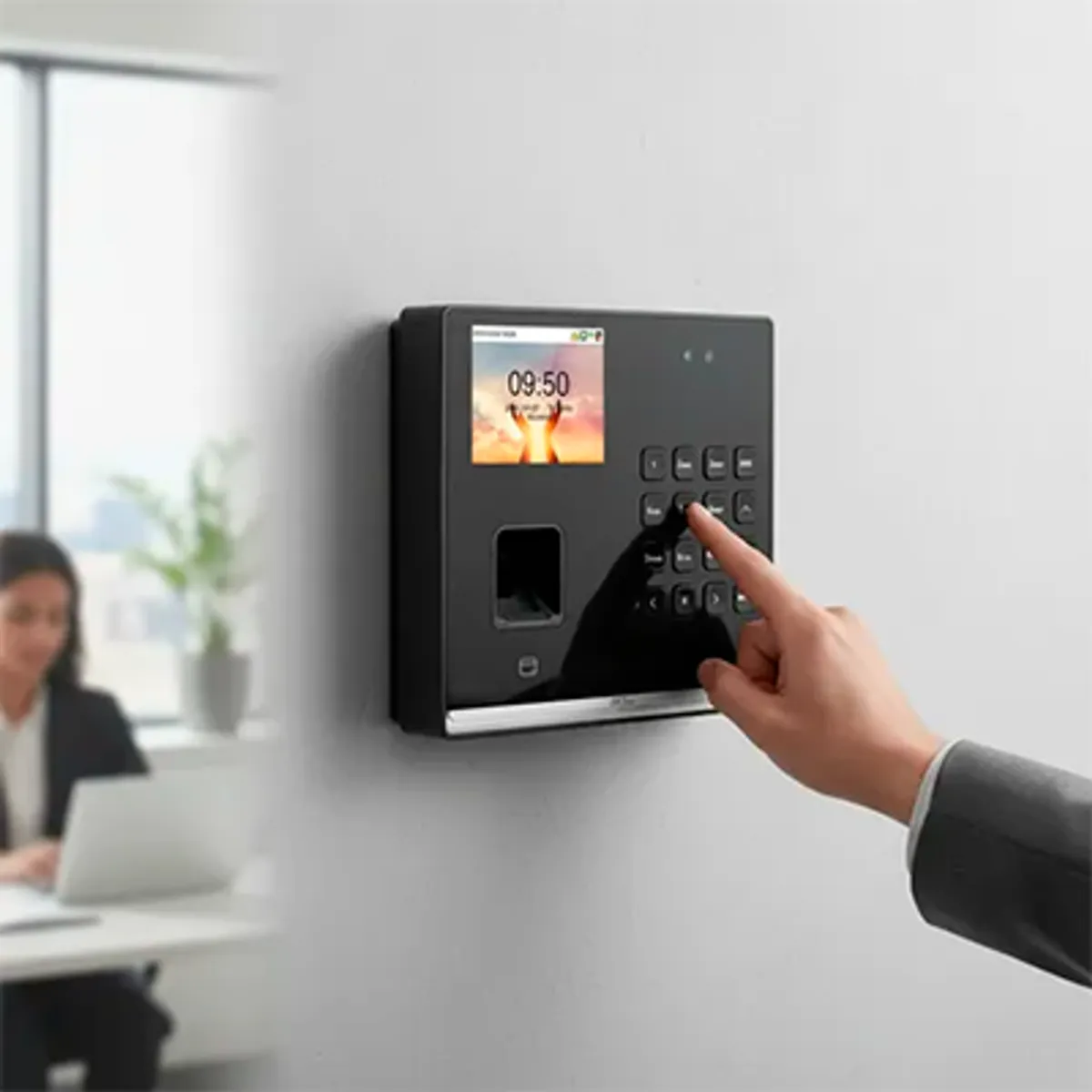 CONTROL DE ASISTENCIA ZK-SENSEFACE-M2F-LR
