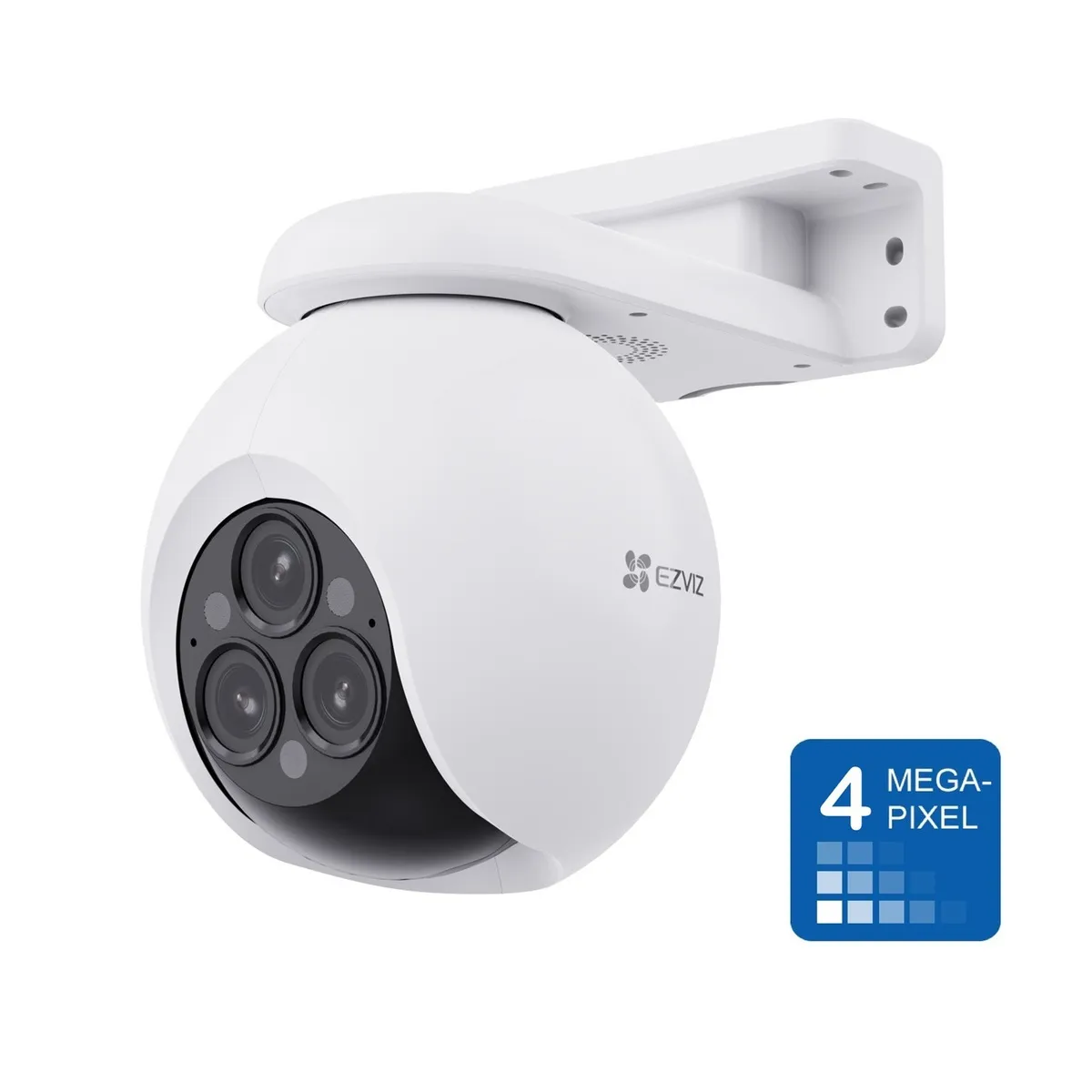 Camara de Exterior Ezviz H80F Zoom 12X Triple Lente 4MP 2K+
