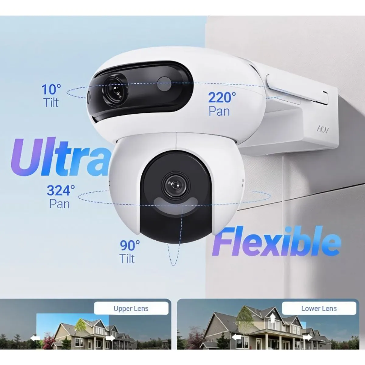 EZVIZ HB90 Dual 2K+ detección de personas y vehículos con IA